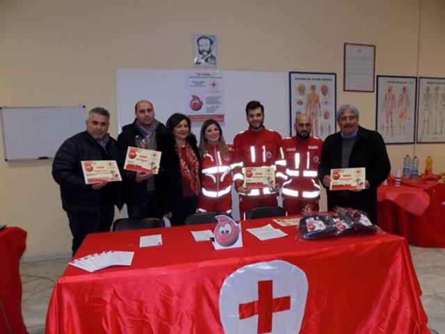 Successo per la significativa iniziativa dal titolo: Io dono promossa dalla Croce Rossa Italiana di Rossano