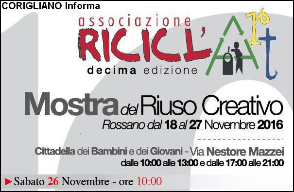RiciclArt 2016 - Ambiente e Mass Media. Quanto fa presa lecoterrorismo
