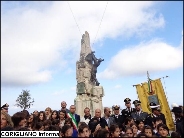 Rossano - La commemorazione dei caduti di tutte le guerre