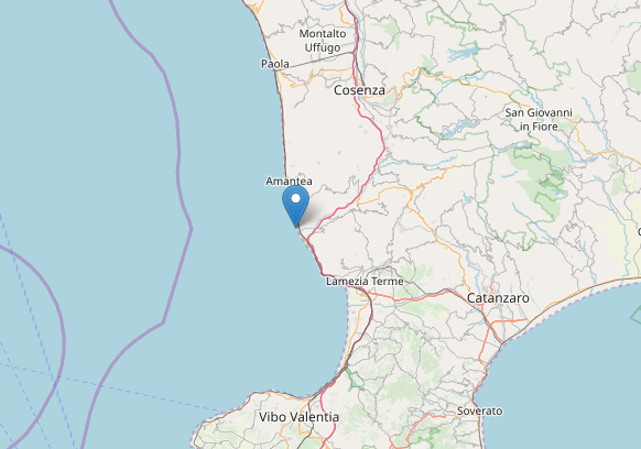 Terremoto: Sulla costa tirrenica cosentina nella notte avvertite sei scosse