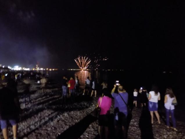 Successo per la 5^ edizione dei Fuochi sullAcqua al Lido SantAngelo di Rossano 