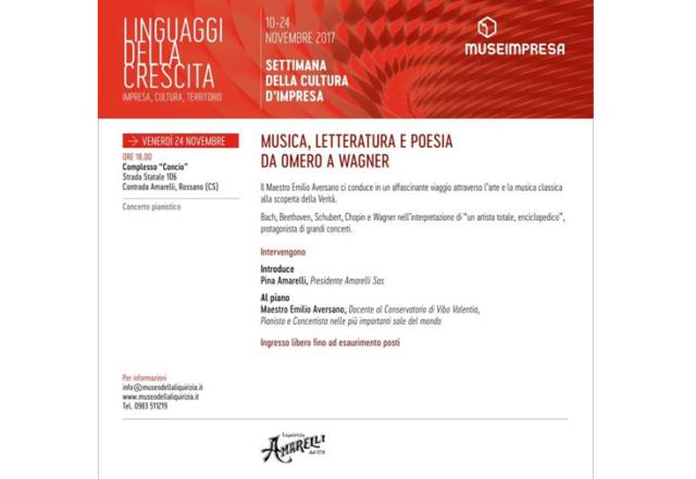 Rossano protagonista Nazionale con Amarelli
