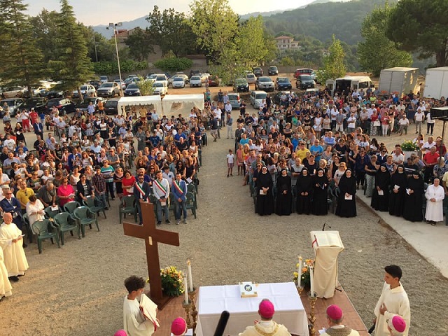 Cerimonia dinaugurazione del Monastero delle Suore Agostiniane