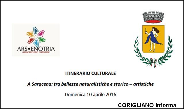 SARACENA - TURISMO DI PROSSIMIT, NOVACCO RESTA ATTRATTORE 