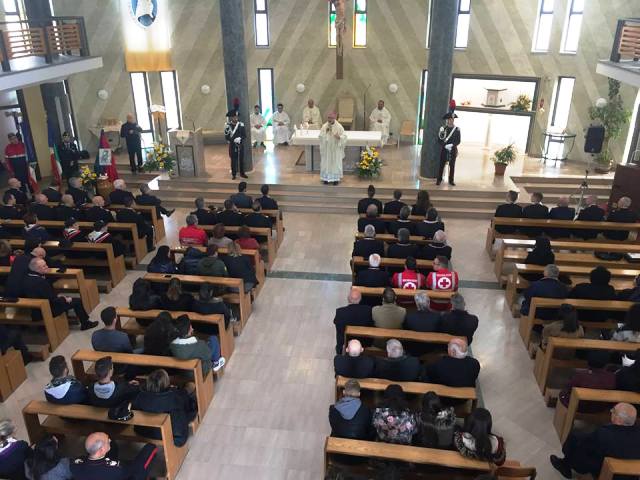 Anche a Rossano si  celebrata la giornata in onore della Virgo Fidelis (Santa Patrona dellArma dei Carabinieri)