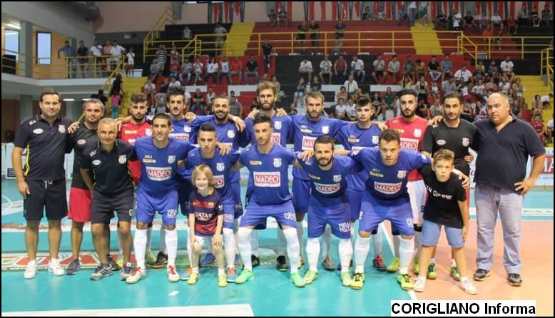 IL CORIGLIANO FUTSAL BATTE I VICECAMPIONI DITALIA DEL KAOS 