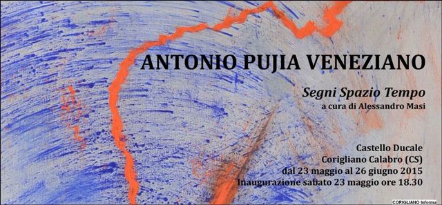 Al Castello Ducale la mostra dellartista Antonio PUJIA VENEZIANO 