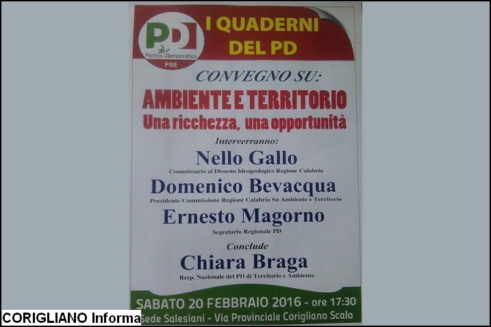 AMBIENTE E TERRITORIO: UNA RICCHEZZA, UNA OPPORTUNIT