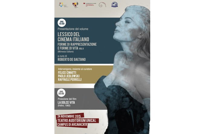 PRESENTAZIONE SECONDO VOLUME DEL LESSICO DEL CINEMA ITALIANO