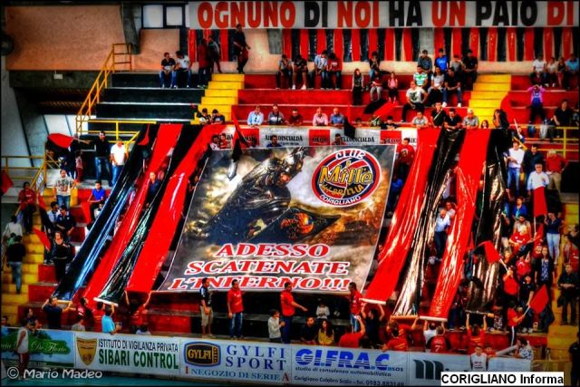 DOMANI AL PALA CORIGLIANO ARRIVA LA CAPOLISTA
