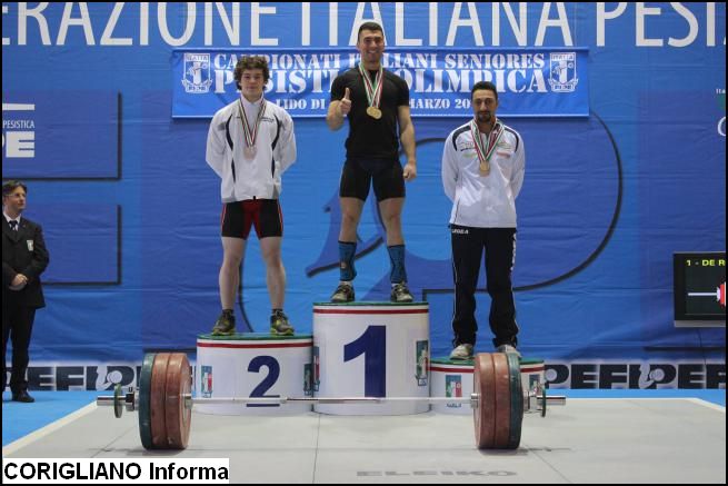 Talento Pesistica Coriglianese Pierluigi Mannella in Ballo per le Olimpiadi Rio 2016