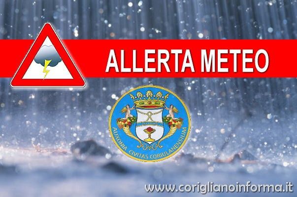 Allerta meteo dalle prime ore di domani