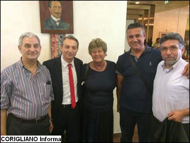Auguri del Sindaco al neo eletto Segretario Regionale CGIL Angelo Sposato