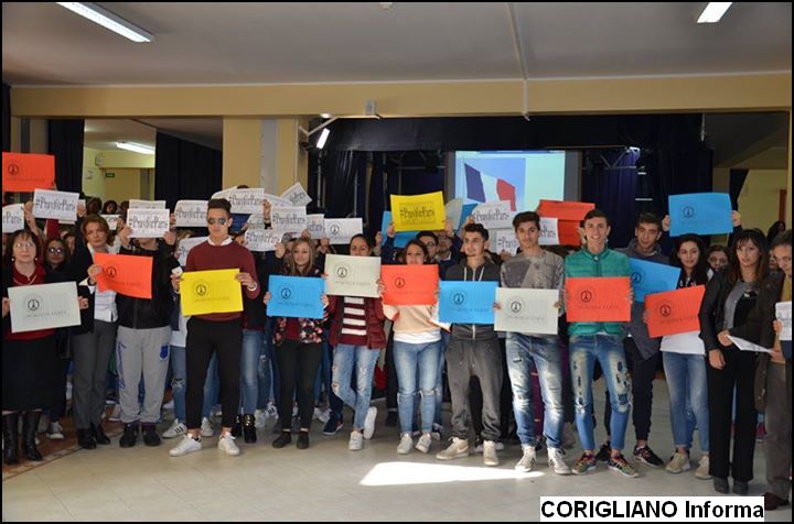 ITC LUIGI PALMA: SOLIDARIET AL POPOLO FRANCESE