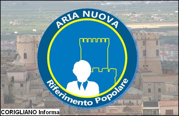 MADEO, NUOVO GRUPPO IN CONSIGLIO : ARIA NUOVA - RIFERIMENTO POPOLARE