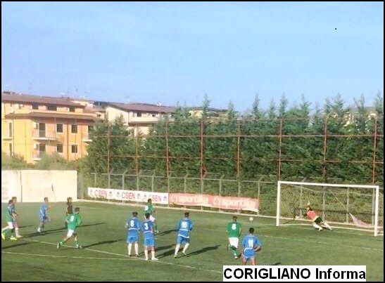 COPPA ITALIA CALABRIA 2015- 16, CORIGLIANO - JUVENILIA ROSETO 5 - 1