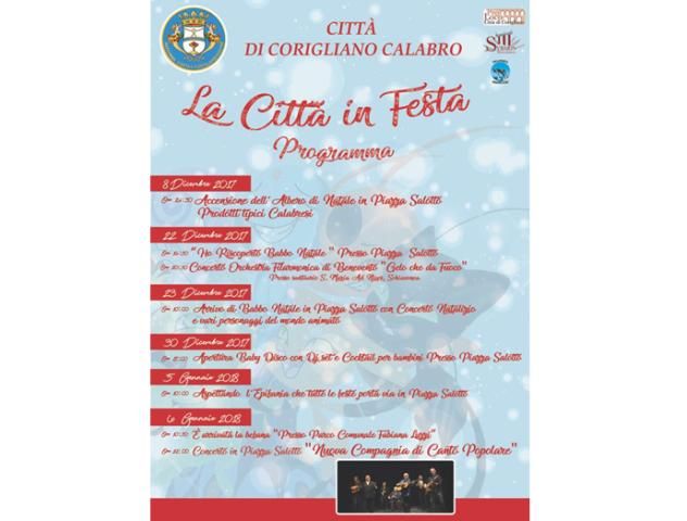 Corigliano. Eventi natalizi, sinergia Comune-Associazioni
