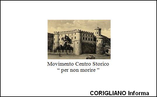 CORIGLIANO: I CORIGLIANESI SI DIANO UNA MOSSA ALTRIMENTI LA CITTA FINIRA NEL BARATRO