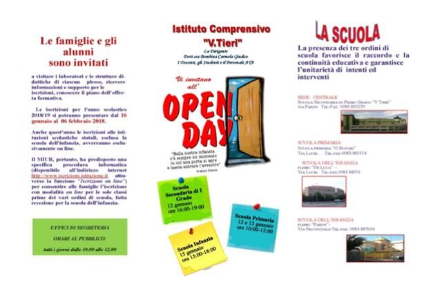 Corigliano, Open Day alla scuola primaria G.Rodari
