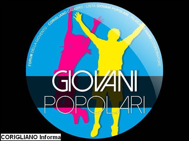 PER IL FORUM GIOVANI LA LISTA GIOVANI POPOLARI SI PRESENTA
