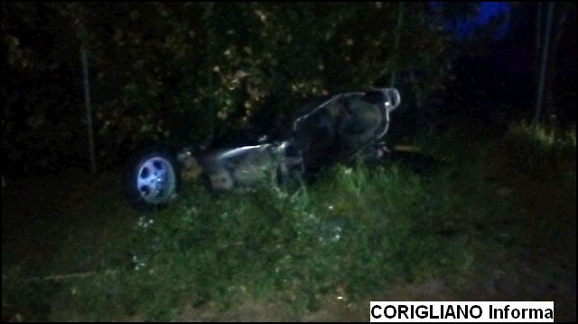 Corigliano, scontro mortale a Insiti