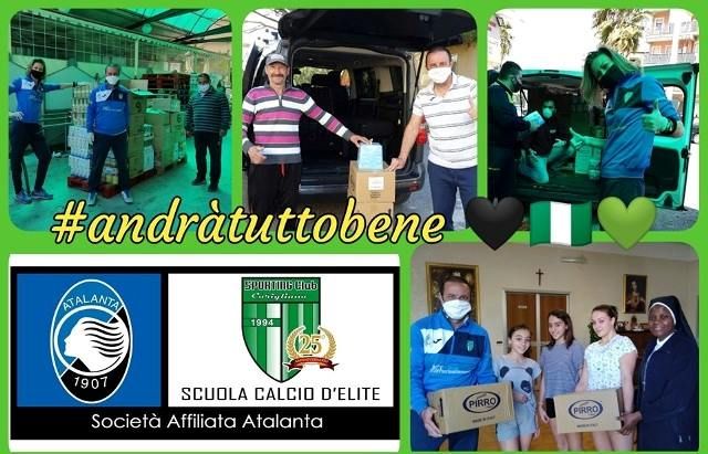 Corigliano-Rossano. Emergenza Covid, Sporting al fianco della Solidariet