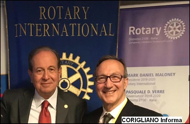 Corigliano-Rossano. Il Presidente del Club Rotary Rossano Bisantium  dona armadi per il personale in servizio nel reparto  adibito a Centro COVID