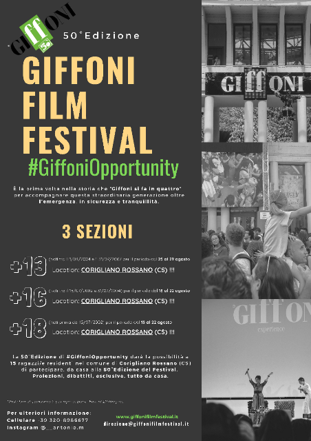 Corigliano-Rossano: La citt sar interessata dal Giffoni Film Festival