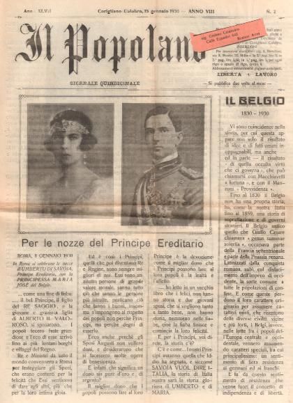Correva lanno ... a cura di Giovanni Scorzafave: 1930