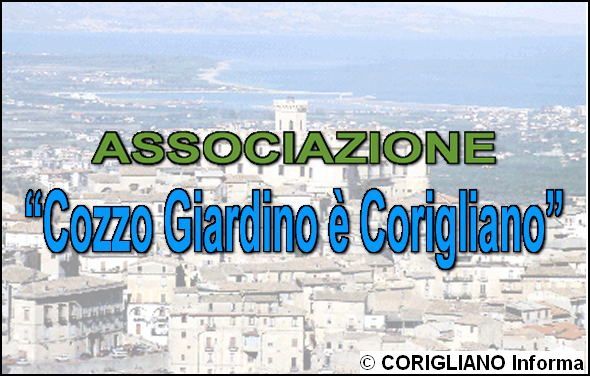 Costituita lAssociazione Cozzo Giardino  Corigliano
