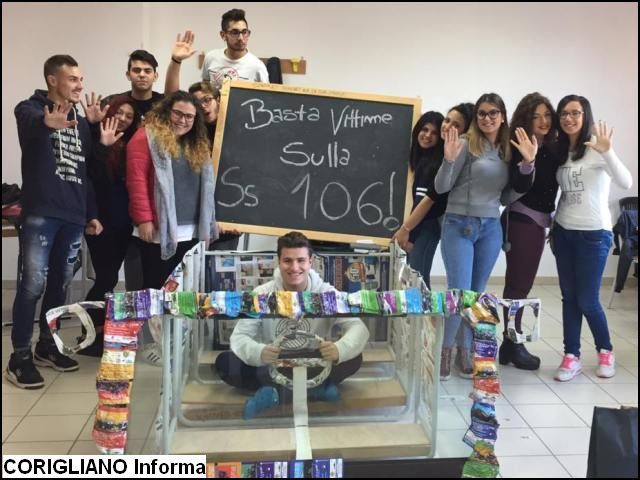 Gli studenti hanno vinto: sulla S.S.106 rivoluzione culturale sulla sicurezza stradale