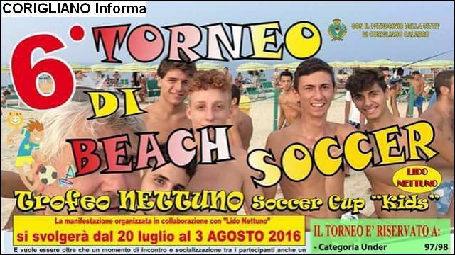Grande attesa per il Nettuno Soccer Cup Kids 2016 