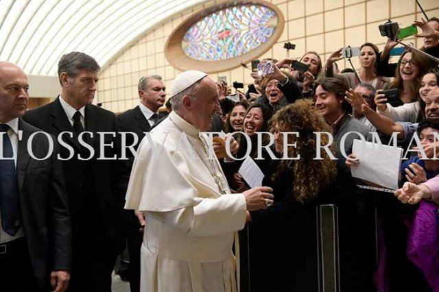 I fratelli Conforti hanno incontrato Papa Francesco