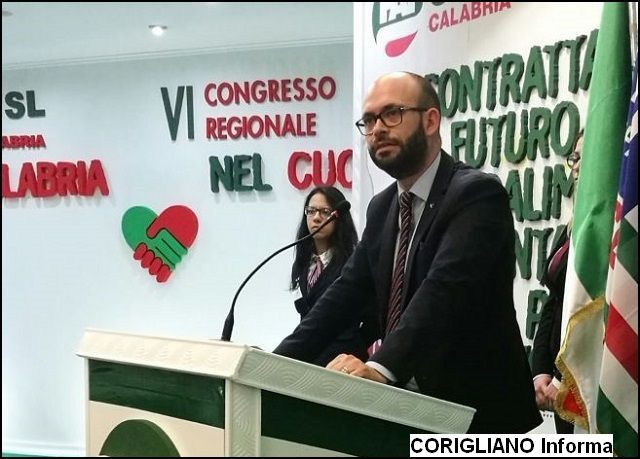 Il rossanese Michele Sapia eletto Segretario Regionale della Fai Cisl Calabria