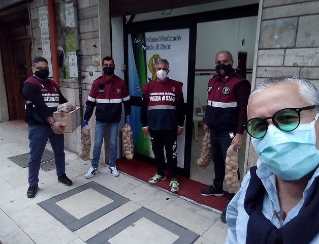 LA.N.P.S. (Associazione Nazionale Polizia di Stato) di Corigliano-Rossano in prima linea nellemergenza coronavirus