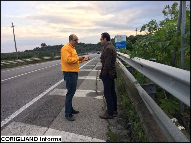 Lassessore Musmanno in tuor con lAssociazione sulla S.S.106