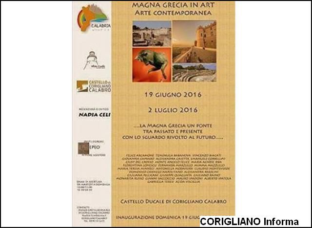 Lassociazione Calabria Street 2.0 presenta levento MAGNA GRECIA IN ART
