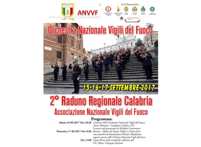 La Sibaritide ospiter sabato 16 e domenica 17 settembre 2017 il secondo raduno regionale dellAssociazione Nazionale Vigili del Fuoco  