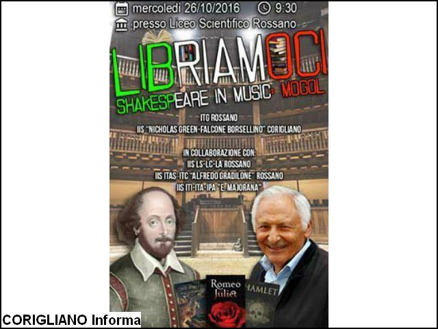LIBRIAMOCI Shakespeare in Music: Mogol
