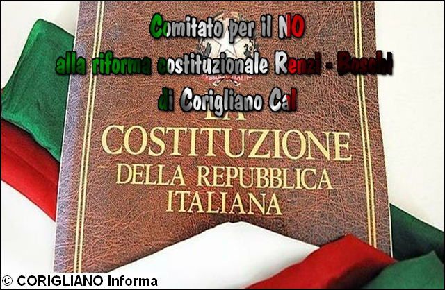 NO al referendum costituzionale, campagna di sensibilizzazione a Piazza Salotto
