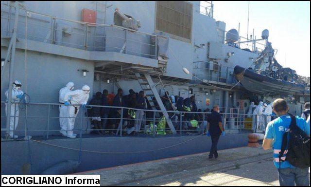 Nuovo sbarco di migranti, stamani, al Porto di Corigliano