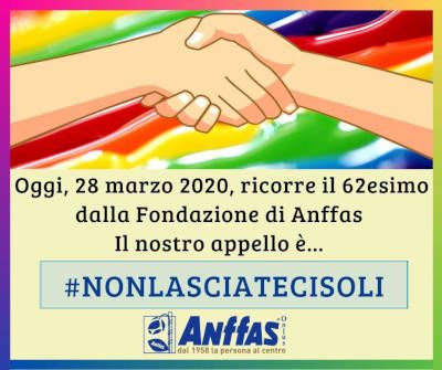 Oggi lAnffas compie 62 anni