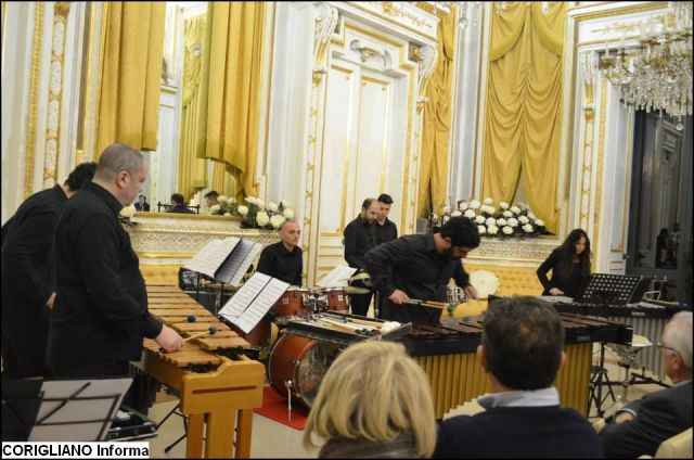 STANDING OVATION PER I SYMBOLA PERCUSSION ENSEMBLE