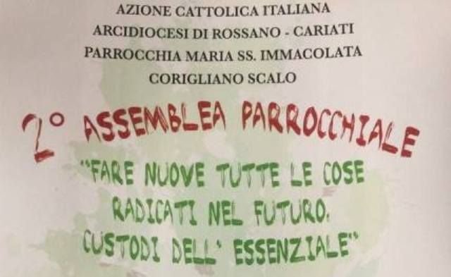 Parrocchia Maria SS Immacolata, 2 Assemblea Elettiva