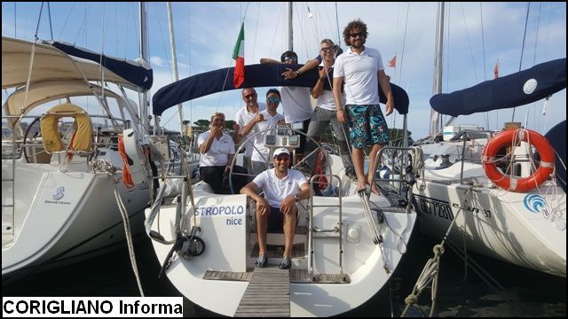 Patron De Rosis Alla Brindisi Corfu per il Circolo Vivere il Mare