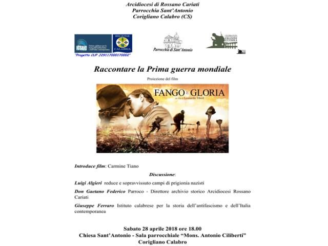 Raccontare la Prima Guerra Mondiale - Video -convegno e dibattito