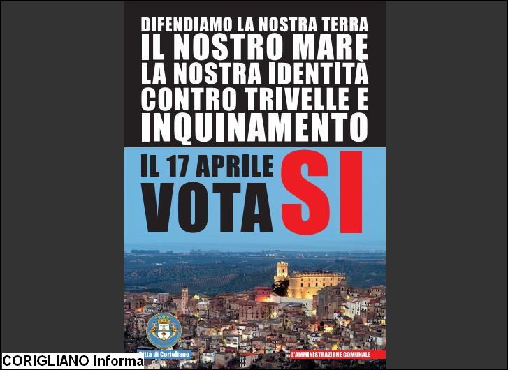 REFERENDUM, IMPORTANTE IMPEDIRE RINNOVO CONCESSIONI