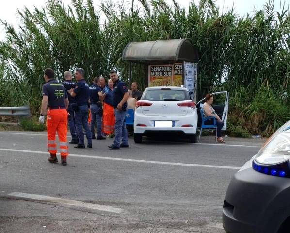 Rossano. Grave incidente, intervento dellelisoccorso
