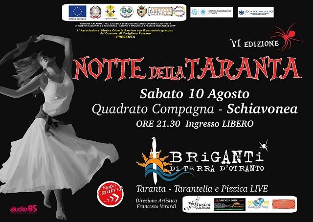 Sesta Notte della Taranta con I Briganti di Terra dOtranto