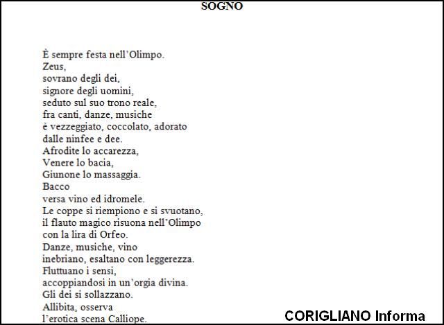 Sogno, nuova poesia di Luigi Visciglia